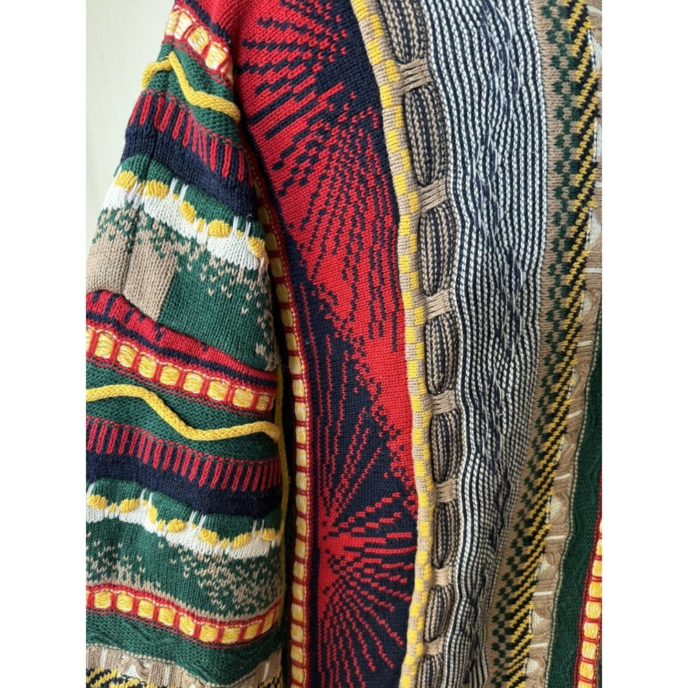 Coogi Mens Sweater -Missing Tag- Cotton Colorful - XL/XXL - Picture 7 of 10